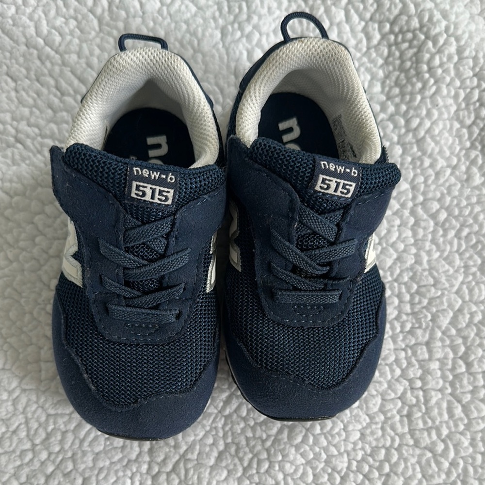 New Balance Blue and White Sneakers Athletic Low-Top